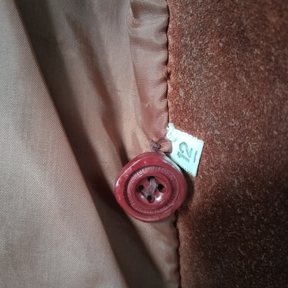 Vintage Burgundy Leather Jacket - Picture 5 of 9